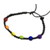 Pride Items Bracelet ROUND Rainbow